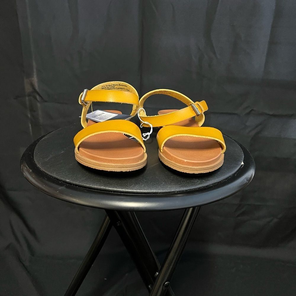 Yellow sandals